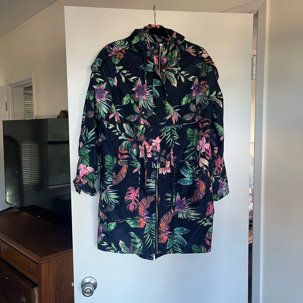 Floral Raincoat